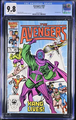 Buy Avengers #267 CGC9.8-1986-KANG-Marvel-comic Book 4393770023 • 145.51£