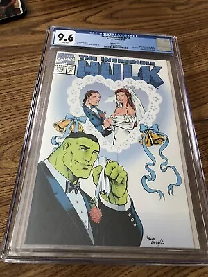 Buy Incredible Hulk #418 (1994) Nick Jones Marries Marlo Gate-Fold Cover CGC 9.6 NM+ • 39.72£