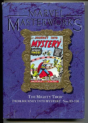 Buy Marvel Masterworks 18 HC Variant Journey Into Mystery 83 84 85 86 - 100 Thor • 51.45£