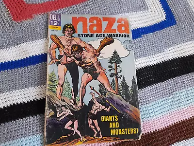 Buy Naza Stone Age Warrior Comic Number 6 April-June 1965 Dell Comics Box 15 • 5£