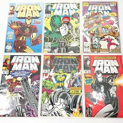 Buy Vintage IRON MAN Comic Books Lot #280, #285, #287, #288 #290 Marvel Comics #BB8 • 15.84£