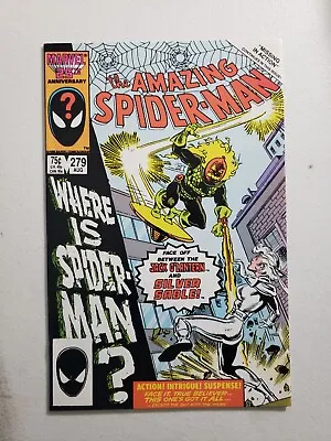 Buy AMAZING SPIDER-MAN #279 1st Cover & 3rd Appearance Of Silver Sable • 12.06£