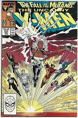 Buy Uncanny X-Men #227 - Death & Resurrection Of The X-Men, 1987, Marvel Comic • 7£