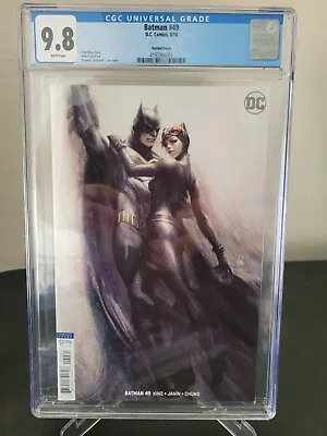 Buy Batman #49 Cgc 9.8 Graded Dc Comics 2018 Catwoman! Artgerm Variant Cover • 64.33£
