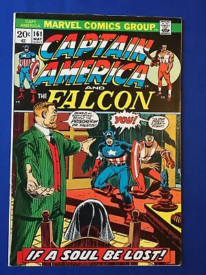 Buy Captain America #161 VFN+ (8.5) MARVEL ( Vol 1 1973) 2nd App Peggy Carter (2) • 25£