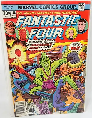 Buy Fantastic Four #176 Impossible Man & Frightful Four Appearance *1976* 8.0 • 6.82£
