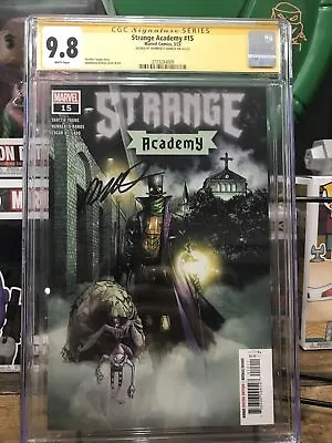 Buy Strange Academy 15 Cgc 9.8 Signed By Humberto Ramos First Gaslight Cover • 118.37£