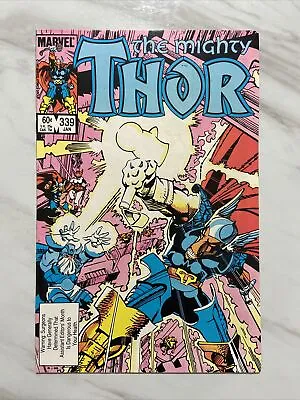 Buy Mighty Thor #339 (1983) VF/NM 1st Appearance & Origin Of Stormbreaker • 7.87£