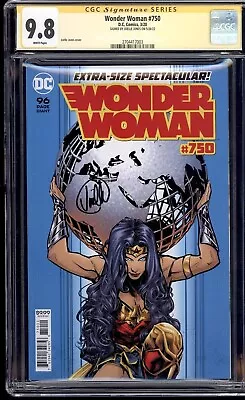 Buy DC │ Wonder Woman # 750 │ CGC 9.8 White Pages │Signature Series Joelle Jones • 115£