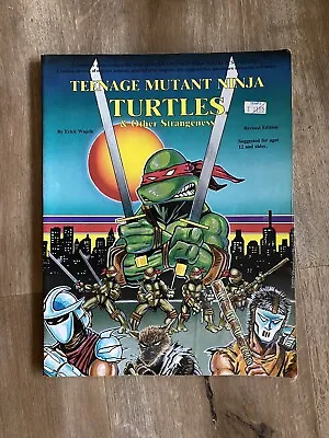 Buy Teenage Mutant Ninja Turtles & Other Strangeness Wujcik 11th Print Revised RPG • 48.21£