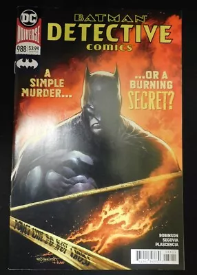 Buy Detective Comics 988 Dc Comic 1st Lady Firefly Batman Robinson Segovia 2018 Nm • 0.99£