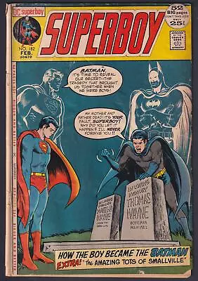 Buy Superboy #182 1972 DC 2.5 Good+ Comic • 1.60£