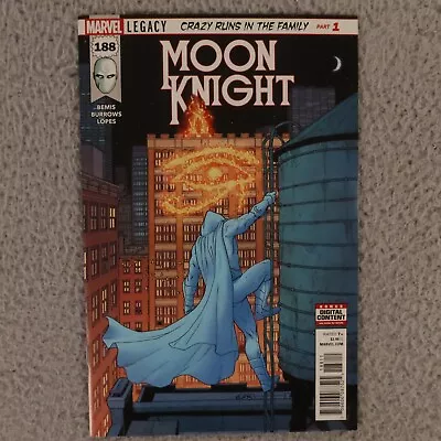 Buy Moon Knight #188 2017 1st App Of The Sun King Marvel A4 • 63.22£