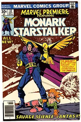 Buy Marvel Premiere (1972) #32 VF+ 8.5 First Appearance Monark Starstalker • 19.71£