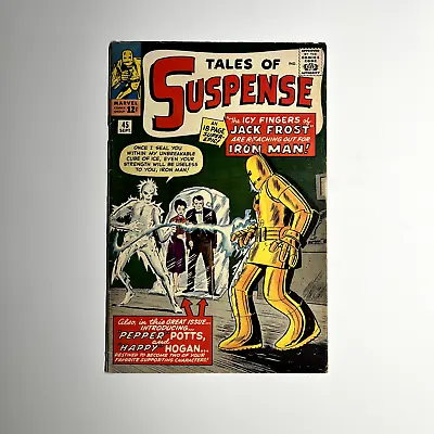 Buy Tales Of Suspense #45 (1963 Marvel Comics) Multiple 1st Appearances [VG/VG+] • 261.29£