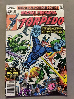 Buy Marvel Premiere #39, Torpedo, 1977, FREE UK POSTAGE • 5.99£