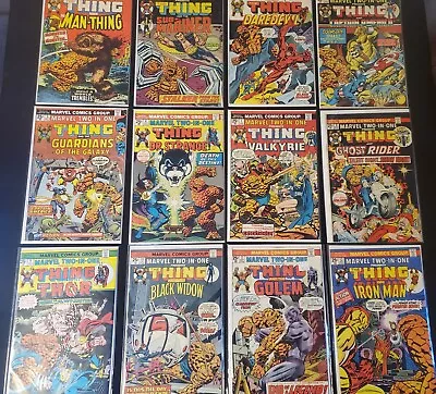 Buy Marvel Two-In-One 1-100 + Annual 1-7 COMPLETE SET 1974-83 -Fantastic 4 The Thing • 446.69£