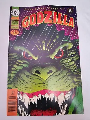 Buy Godzilla #1 Art Adams Newsstand Variant Dark Horse Classics Great Condition  • 15£
