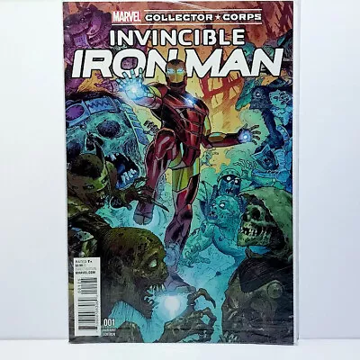 Buy Invincible Iron Man Comic #1 - Marvel Collector Corps Variant Excellent Sealed • 8.99£