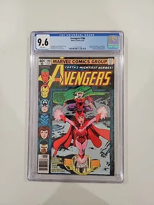 Buy Avengers #186 CGC 9.6 WHITE PAGES CHTHON AGATHA SCARLET WITCH • 119.93£