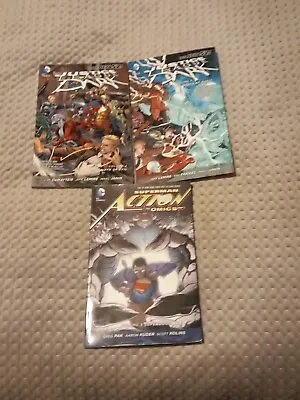 Buy 3 Graphic Novel Comics Justice League Dark & Superman • 12.99£