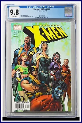 Buy Uncanny X-Men #445 CGC Graded 9.8 Marvel August 2004 White Pages Comic Book. • 118.59£