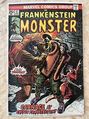 Buy The Frankenstein Monster #11 Marvel Comic Book 1974 • 11.98£