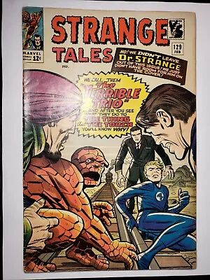 Buy Strange Tales #129 - Fine+ | FN+ | 6.5 + Many Pics! Fantastic Four! Dr Strange! • 111.13£
