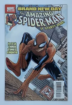 Buy Amazing Spider-Man #546, Marvel Comics, 1st Mr. Negative, 2nd Jackpot, 2008, VF- • 9.28£