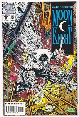 Buy Moon Knight 55 From 1993 1st Stephen Platt Art • 75£