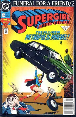 Buy Action Comics #685 (Newsstand) VG; DC | Low Grade - Funeral For A Friend 2 Super • 2.96£