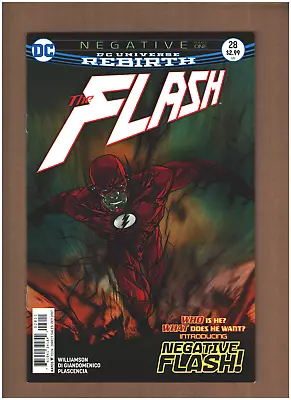 Buy Flash #28 DC Rebirth 2017 Di Giandomenico Cover 1st NEGATIVE FLASH VF/NM 9.0 • 3.77£