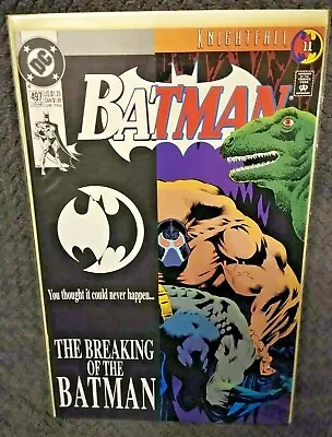 Buy BATMAN #497 NM 1993 DC Comics - Key Issue - Bane Breaks Batman's Back - Unread • 8£