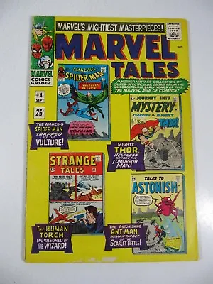 Buy Marvel Tales #4 (Marvel Comics 1966) Reprints ASM #7; Journey Mystery #86 VG • 8.92£