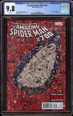 Buy Amazing Spider-Man # 700 CGC 9.8 White (Marvel, 2013) Last Issue • 156.61£