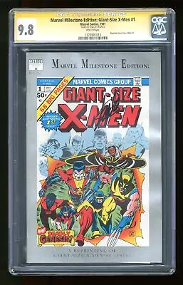 Buy Marvel Milestone Edition Giant-Size X-Men #1 CGC 9.8 SS Stan Lee 1176991013 • 967.42£