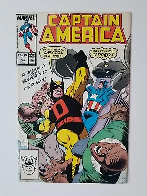 Buy Captain America #328 (1987 Marvel Comics) First Appearance Of D-Man ~ FN- • 7.99£