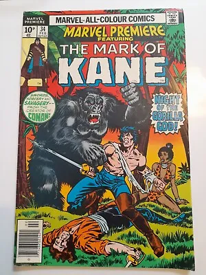 Buy Marvel Premiere #34 Feb 1977 FINE+  6.5 2nd Appearance Of Solomon Kane In Color • 3.50£