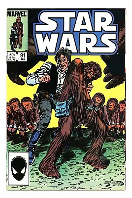 Buy Star Wars #91 9.0 High Grade Marvel Comics Ow/w Pgs 1985 • 23.83£
