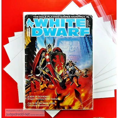 Buy 10 White Dwarf Games Workshop Magazine Bags ONLY A4 Size7 For # 1 Up  [In Stock] • 9.99£