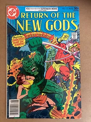 Buy New Gods #13 August 1977 FN • 3£