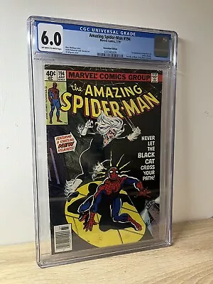 Buy The Amazing Spiderman #194 - First App. Black Cat Cgc 6.0 Newsstand Ed. • 196.56£