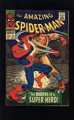 Buy 1966 Amazing Spider-Man 42 FN+ - 1ST FULL APP OF MARY JANE WATSON • 195.92£