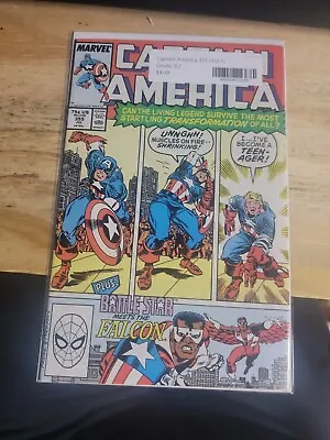 Buy Captain America #355 NM- 9.2 Marvel Comics 1989 • 1.58£