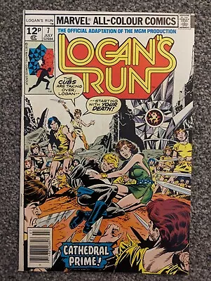 Buy Logan's Run 7. Marvel 1977. Final Issue. Combined Postage • 5£