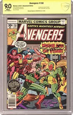 Buy Avengers #158 CBCS 9.0 Newsstand SS Jim Shooter 1977 23-211DCD8-011 • 205.56£