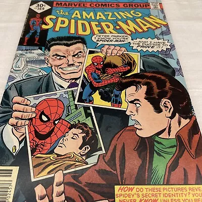 Buy Amazing Spider-Man #169 WHITMAN Variant (1977) Romita Sr. Frank Miller Mid Grade • 15.53£