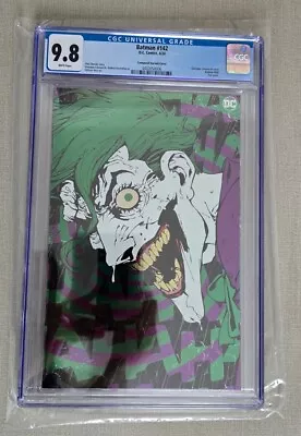 Buy Batman #142 Joker Giuseppe Camuncoli FOIL Variant CGC 9.8 DC Comics 4402050006 • 60£
