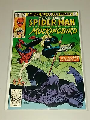 Buy Marvel Team-up #95 (9.0 Or Better) 1st App Mockingbird Spiderman Comic July 1980 • 34.99£