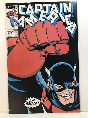 Buy Captain America #354 NM 1989 Marvel 1st John Walker As US Agent Appearance • 25.73£